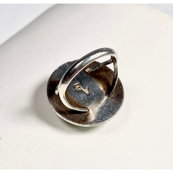 Vintage Sterling Silver Turquoise Ring